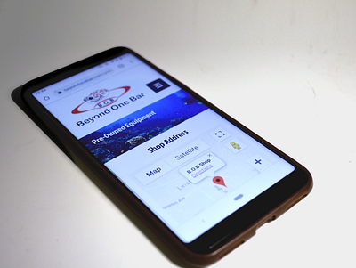 Beyond One Bar Website Phone Layout app branding design e commerce responsive design responsive web design ui ux web website