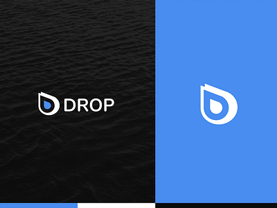 Drop Logo Exploration branding clean creative design drop droplet logo logodesign water