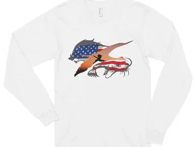 AmericanHunterVariation branding concept fishing hunting logo logo variations mascot outdoors