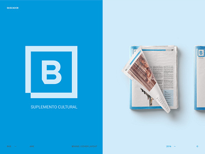 Buscador | Logo | Suplemento argentina brandidentity branding branding concept branding design buenosaires cosgaya design diseñografico editorial experimental fadu fanzine logo news newspaper sistema typography uba