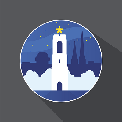 Baker Park Illustration flat icon illustration illustrator vector
