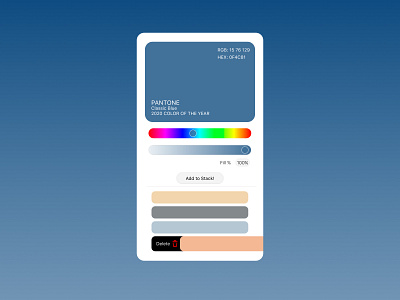 60. Color Picker colors dailyui design figma minimal