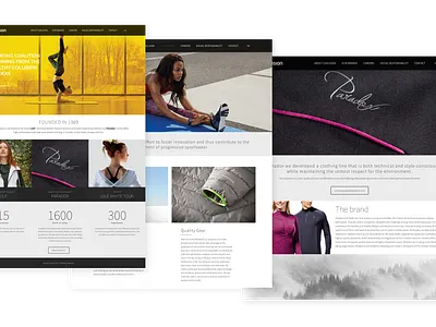 Lole - Coalision_Website brand and identity branding design fashion brand ui webdesign