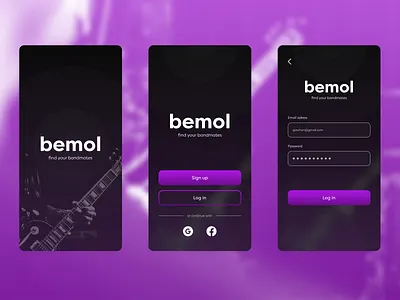 Daily UI #001 - Sign Up daily dailyui dailyuichallenge dayliui mobile ui ux