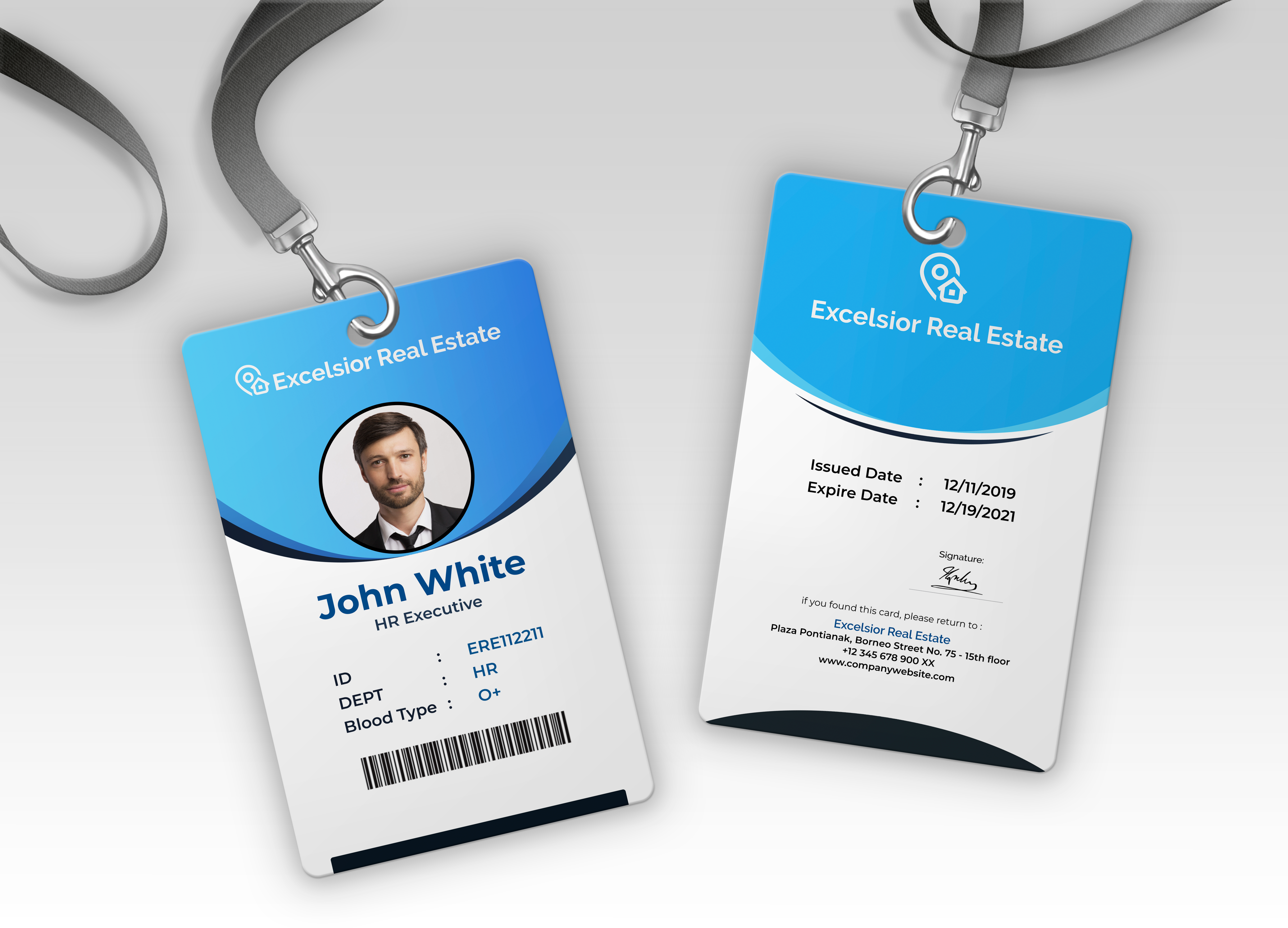 Example of I Will Design Id Card, Id Badge For You