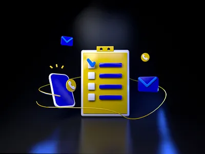 Marketing in 3d 3d 3d art 3d illustration 3dmodel branding business c4d cinema4d design illustration marketing poll polls sell selling