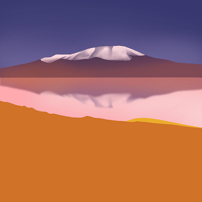 Bolivian Story applepencil applepencilillustration bolivia digitalart illustration illustration digital landscape pink procreate south america travel travel illustration