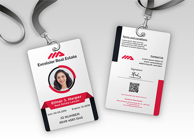 Corporare id card design access card corporate id card id badge id card id card design identity card identity card design pass card visitor card