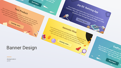 Banner banner branding dashboard design flat illustration ui vector