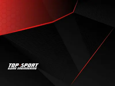 Black and Red Geometric Gaming Background