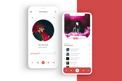 Music App UI 2020 app design design graphic graphicdesign mobile ui music app trends ui uiuxdesign ux website