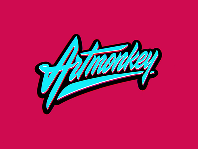 Artmonkey animated animation calligraphy customtype gif handlettering lettering letteringanimation letteringmotion logoanimation logomotion logotype motion motiongraphics typography