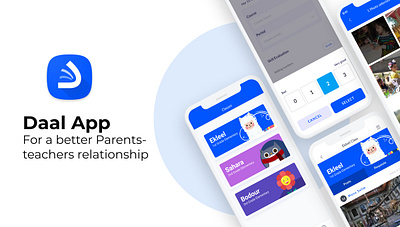 Daal Teacher/Parent App android app app design ios ui uiux ux