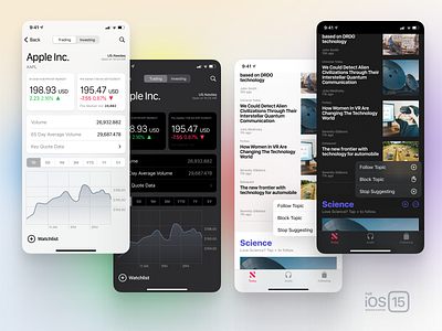 Full iOS 16 for Figma - Both Light & Dark Themes in one kit! android apple dark design figma finance icon interface ios ios16 iphone kit light mobile screen system ui ux