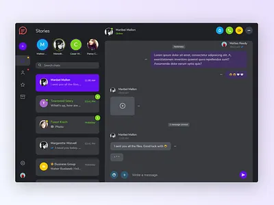 Tinno - Chat and Discussion Platform bootstrap 4 chat communication conversation dating platform design discussion html html 5 illustration landing page message messenger talk video call web app