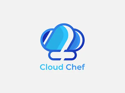Cloud Chef Logo brand branding design identity logo logodesign logotype