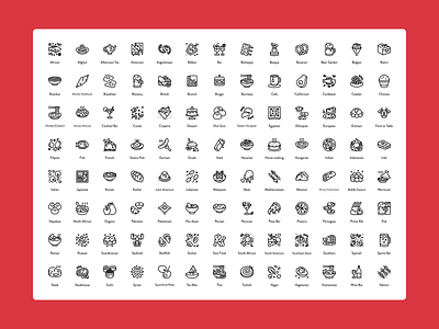 OpenTable Food Icons app branding design figma food food illustration icon iconography illustration ui ux vector