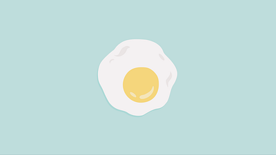 Sunny Side Up egg illustrator ipad