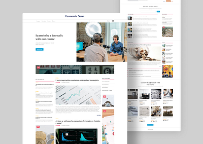 newsletter website - Economic News article economic economy homepage landingpage news newsletter website