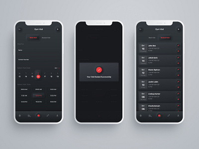 Gym Visit 2020 app app design creative design creator design dribbble fitness app gym healthy hello dribble logo product design typeface typogaphy ui ux uxdesign uxui design workout