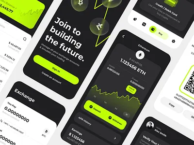 Crypto Wallet App | Blockchain Mobile UI app ui bank app banking app bitcoin wallet blockchain blockchain app crypto crypto app crypto currency crypto exchange crypto trading crypto wallet crypto wallet app defi app finance mobile app invest invest app mobile bank mobile banking wallet