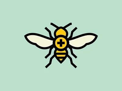 Honey Bee Elixir Logo Mark Add a Bee bee beer branding honeybee label liqueurbranding logo logomark savethebees