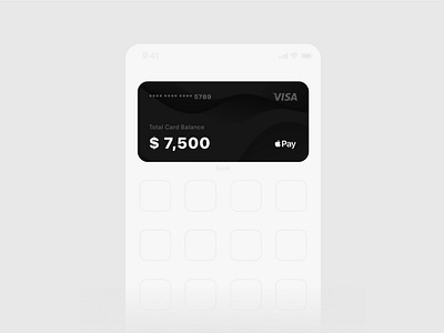 bank widget concept app app concept app design bank bank app bank card banking branding card design icon ios14 iphone minimal mobile banking ui ux