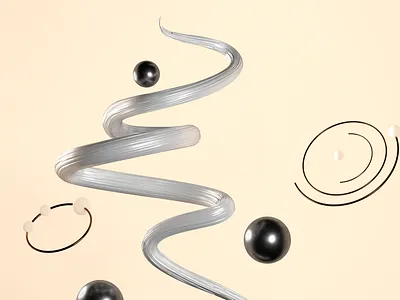 Abstract 3D life 3d art cinema4d concept lines material ramman oberoi web webdesign