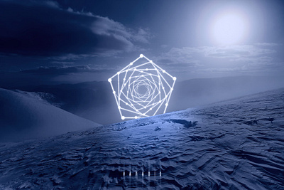 LEGENDS OF ELLARIA | VARABIS (2/9) art contrast geometric geometry mount mountain nature photo sacred shape sign symbol vector