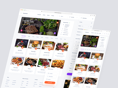 Food Delivery Responsive Update dashboard design figma interface product sketch ui ui kit ux web