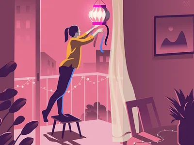 Festivity in the air celebration diwali festival getting started hanging india lights season snapshots stories