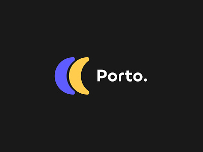 Porto Logo Concept. branding casestudy clean creative design figma graphic design logo logobranding logodesign minimal porto trending ui uigers uiux userexperience userinterface ux