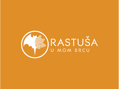 Rastusa u Mom Srcu / Logo bat branding cave caverns illustration leaves logo nature park village