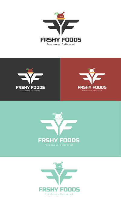 Frshy Foods Logo Design branding graphic design logo design typography