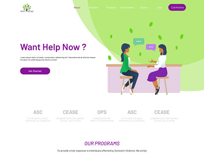 Landing Page for Company landing page ui ux ui design web design