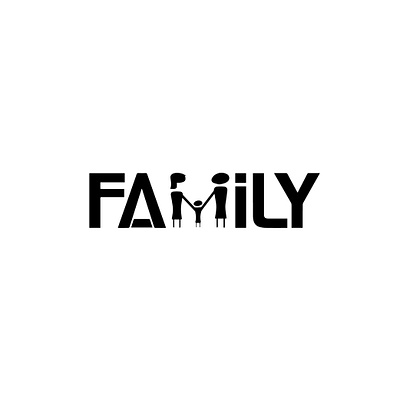 Family Logo avatar design icon illustration logo omer j graphics typography vector youtube youtube banner