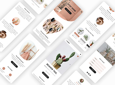 E- Commerce mockup branding ui web