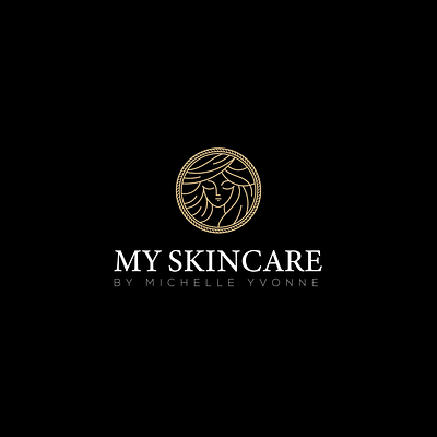 Skin care logo branding design graphic design icon illustration illustrator logo skin care logo typography vector