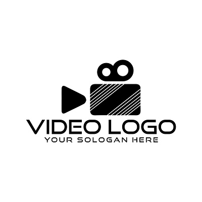 Video Camera Broadcast Film Logo Design Template brand identity branding broadcast camera colorful logo corporate creative custom logo design film letter media minimalist modern template unique vector video