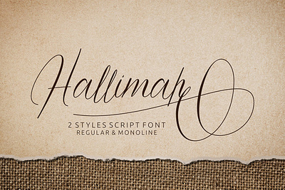 Free Hallimah Script Font bold clean connected contemporary cool cursive elegant fancy font handmade handwriting handwritten heavy hipster informal marker maulanacreative paint paintbrush painted