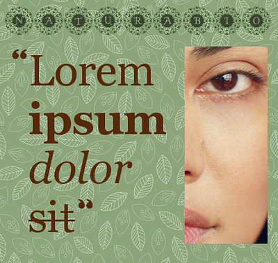 Esempio Pubblicitario 2# azienda bio esempio natura pubblicità