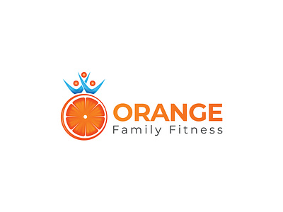Orange Fitness Logo 01 branding fashion fitness logo graphic design gym logo illustration logo logo design logo design concept logo designer logodesign logos logotype minimalist logo modern logo modern logo 2020 tshirt design typography