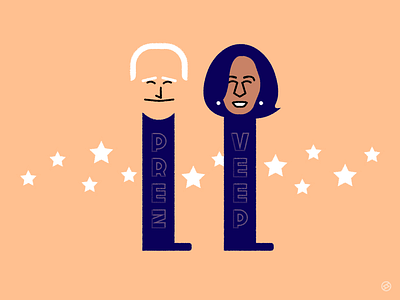 Popular Demand america election election 2020 geometric illustration minimal pez popular president presidential presidential election shape simple united states vector