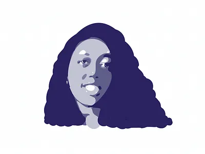A adobe illustrator african american vector