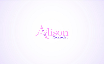 Alison Cosmetics branding design identitydesign logo logo design logocore vector