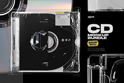 CD Mockup Bundle branding cd cd design cd mockup cd mockups cd template design mock up mock up mockup mockup design mockup psd mockup set mockup template mockups package packaging scene creator template templates