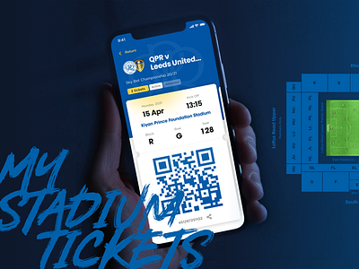 FootballNet — My Tickets [by PixelPlex] app buy design fan football interface ios list match mobile shop soccer stadium ticket app ticket booking tickets ui user interface ux