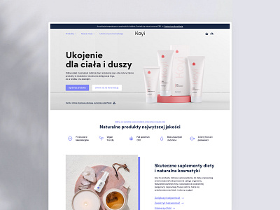 Koyi | Hero Section cbd cbd oil clean ecommerce ecommerce design ecommerce shop hero hero banner hero image hero section homepage landing landing design landing page landingpage minimal shopify store shopify template webdesign woocommerce