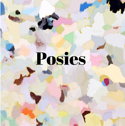 Posies brand identity design floral design illustration pattern