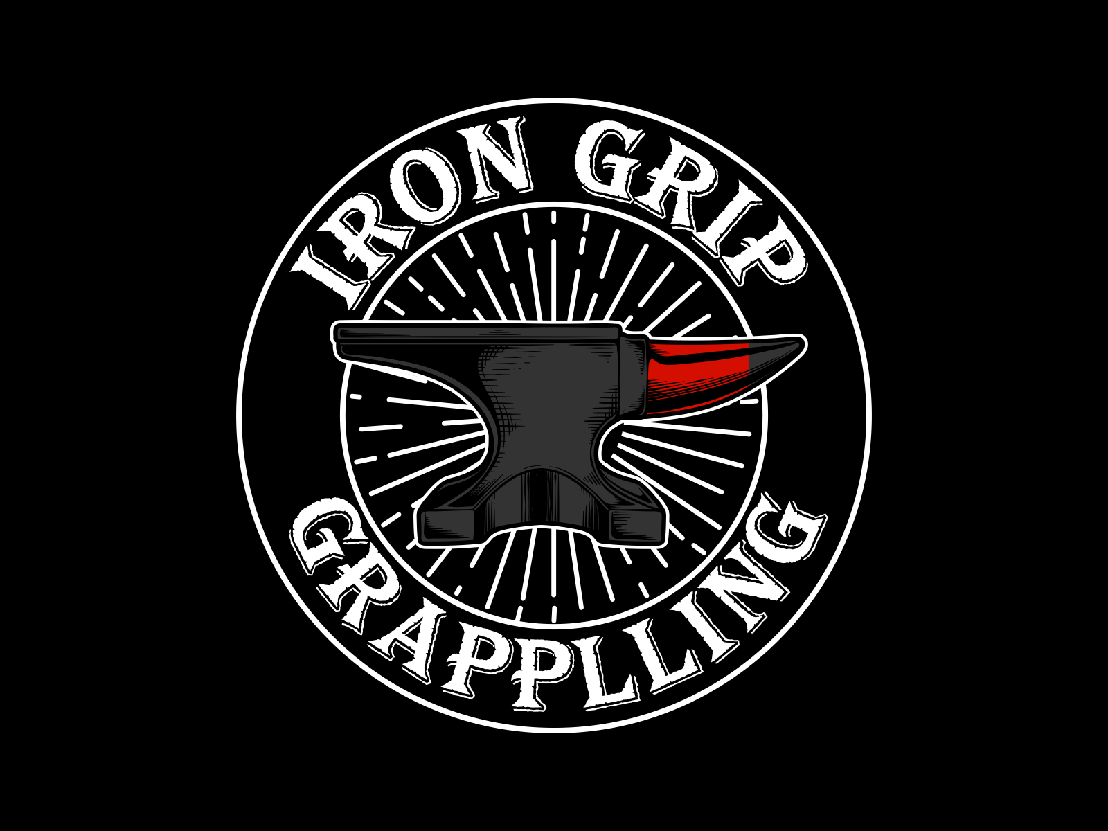 Logo For Iron Grip Grapplling by Holidin on Dribbble